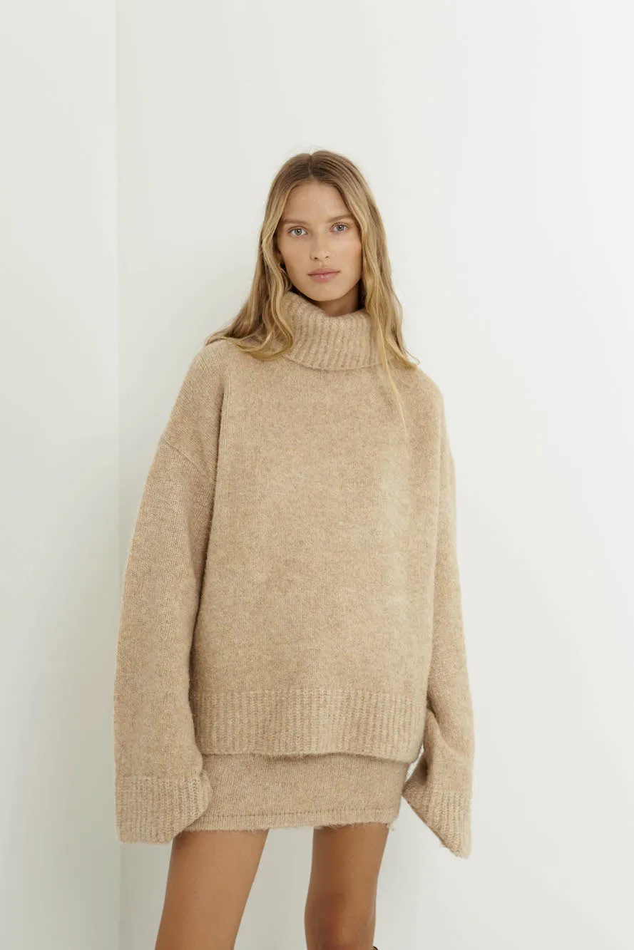 SNDYS Winnie Jumper Beige