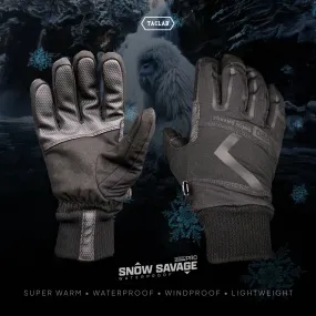 Snow Savage Speed PRO – Waterproof/Windproof Lightweight Warmth Winter Gloves