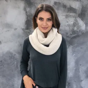 Softest Touch Infinity Scarf in Oatmeal