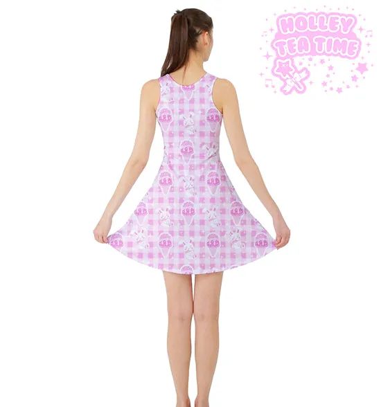 Sparkle Sweets sleeveless skater dress [made to order]