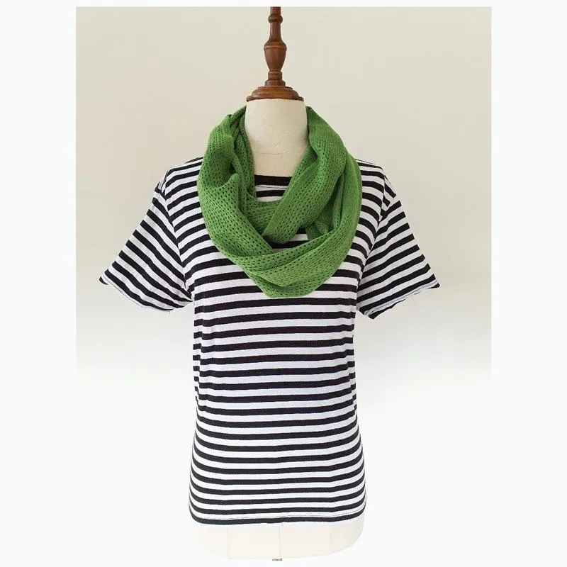 Stella Infinity Scarf - Peagreen