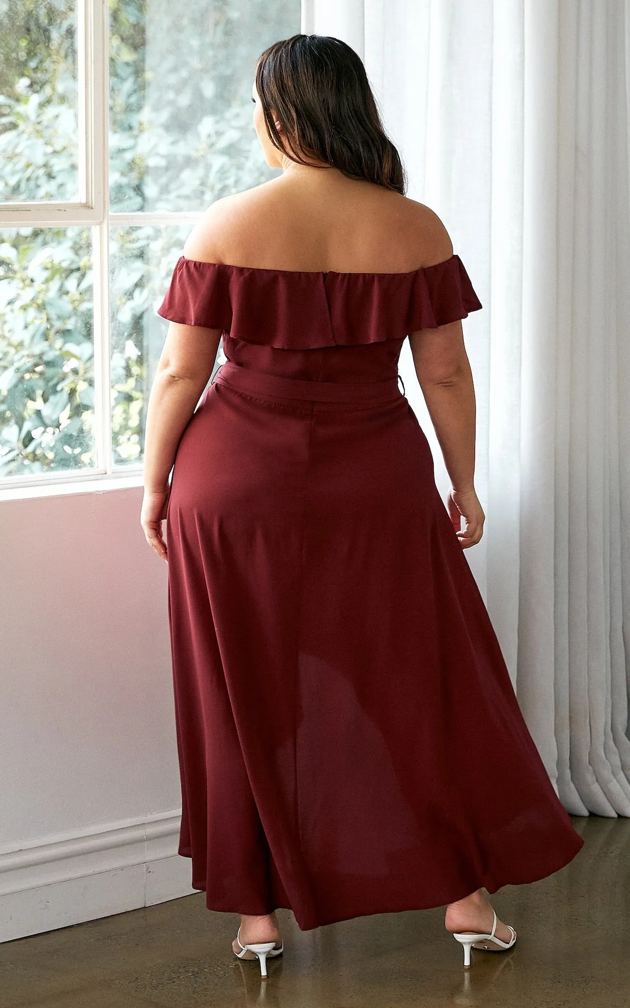 Tatiana Maxi Dress - Wine