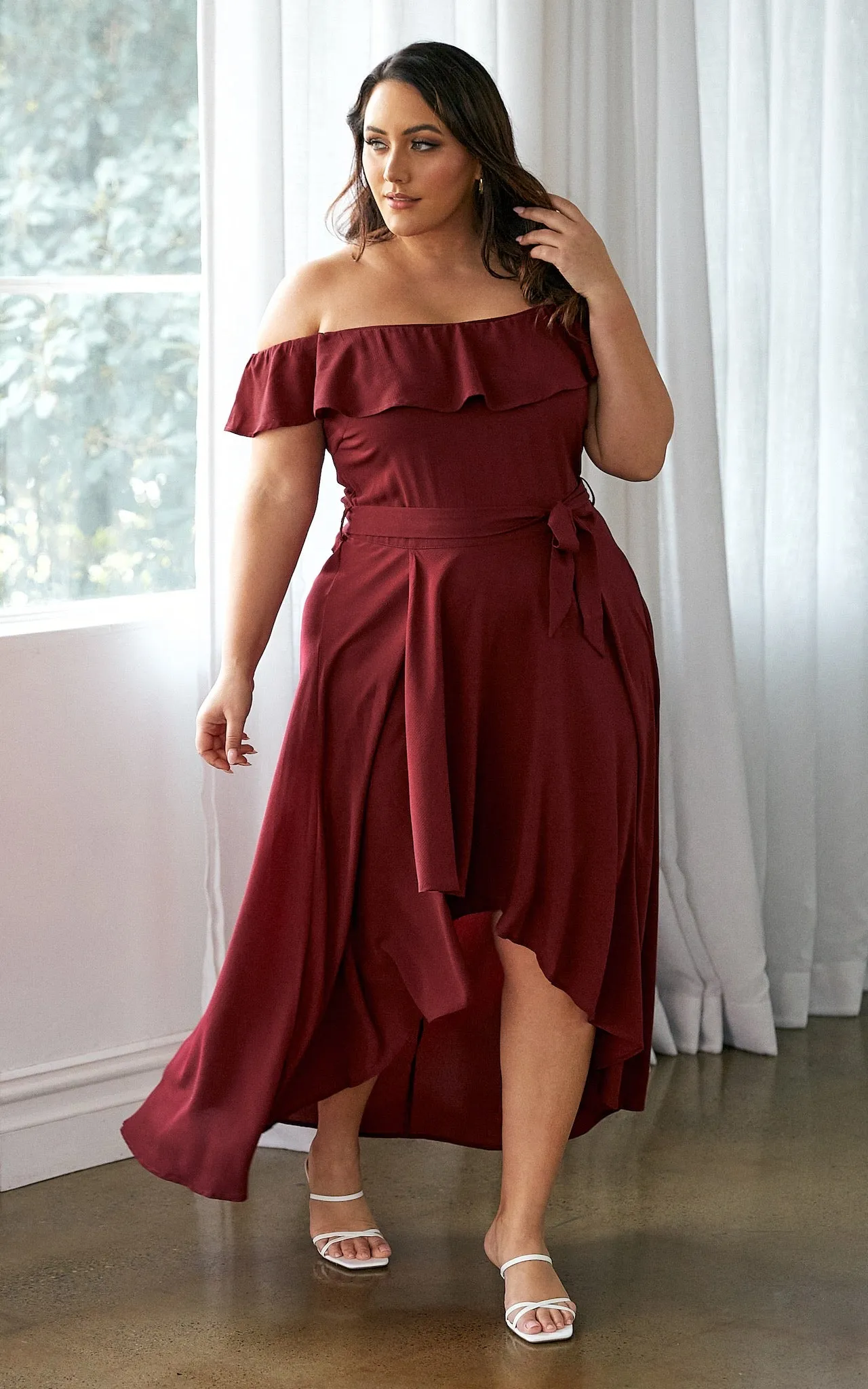 Tatiana Maxi Dress - Wine