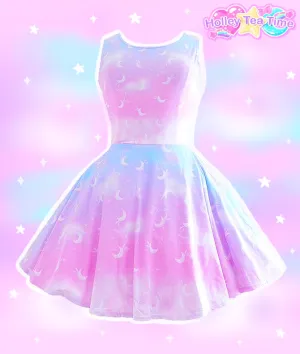 Twinkle Heaven Skater Dress [Made To Order]