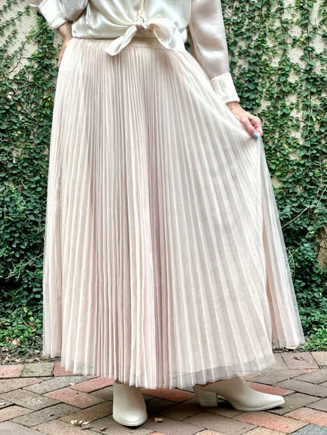 Twirl in Tulle Maxi Skirt