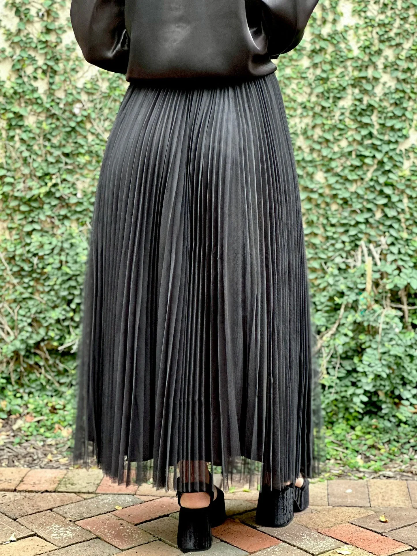 Twirl in Tulle Maxi Skirt