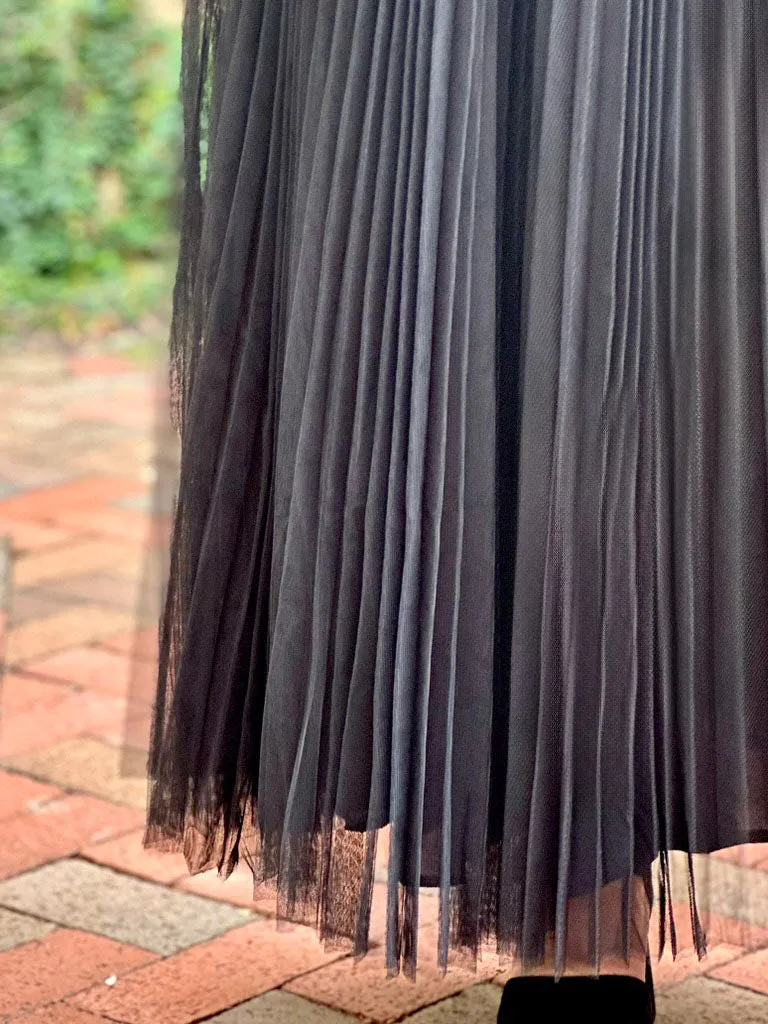 Twirl in Tulle Maxi Skirt