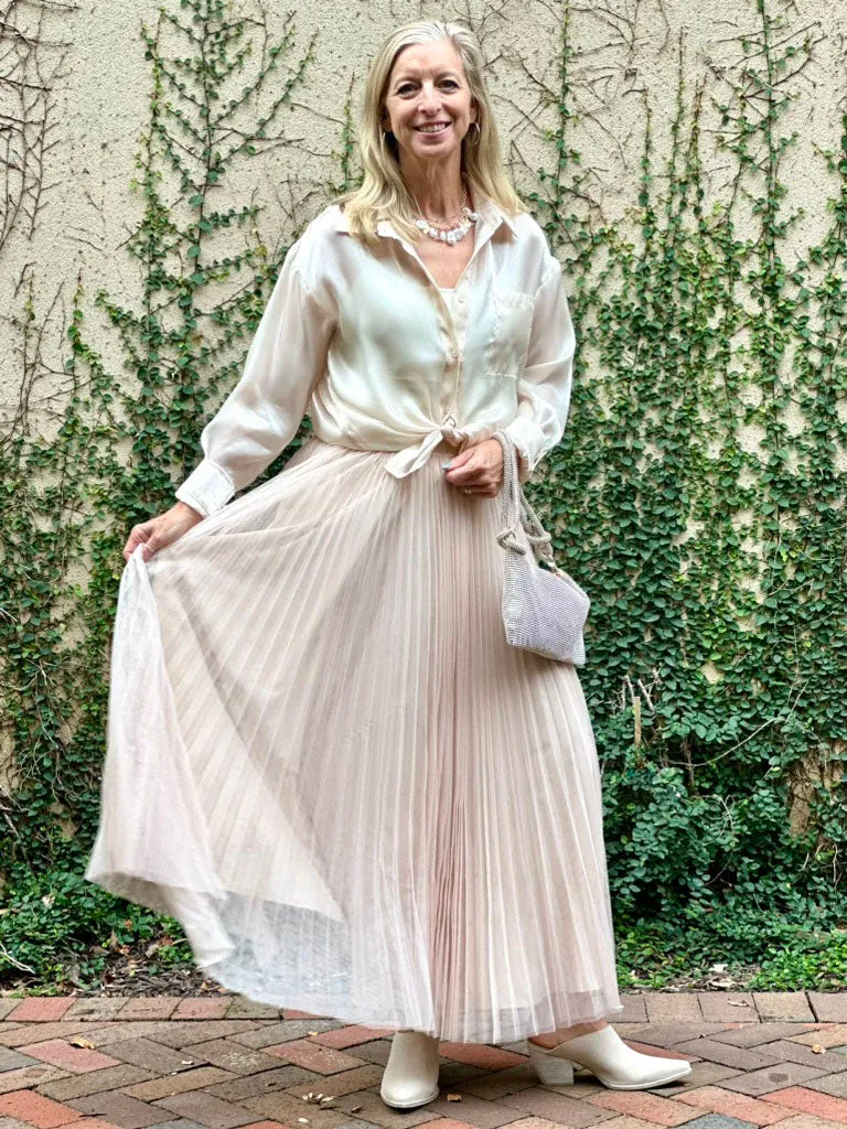 Twirl in Tulle Maxi Skirt