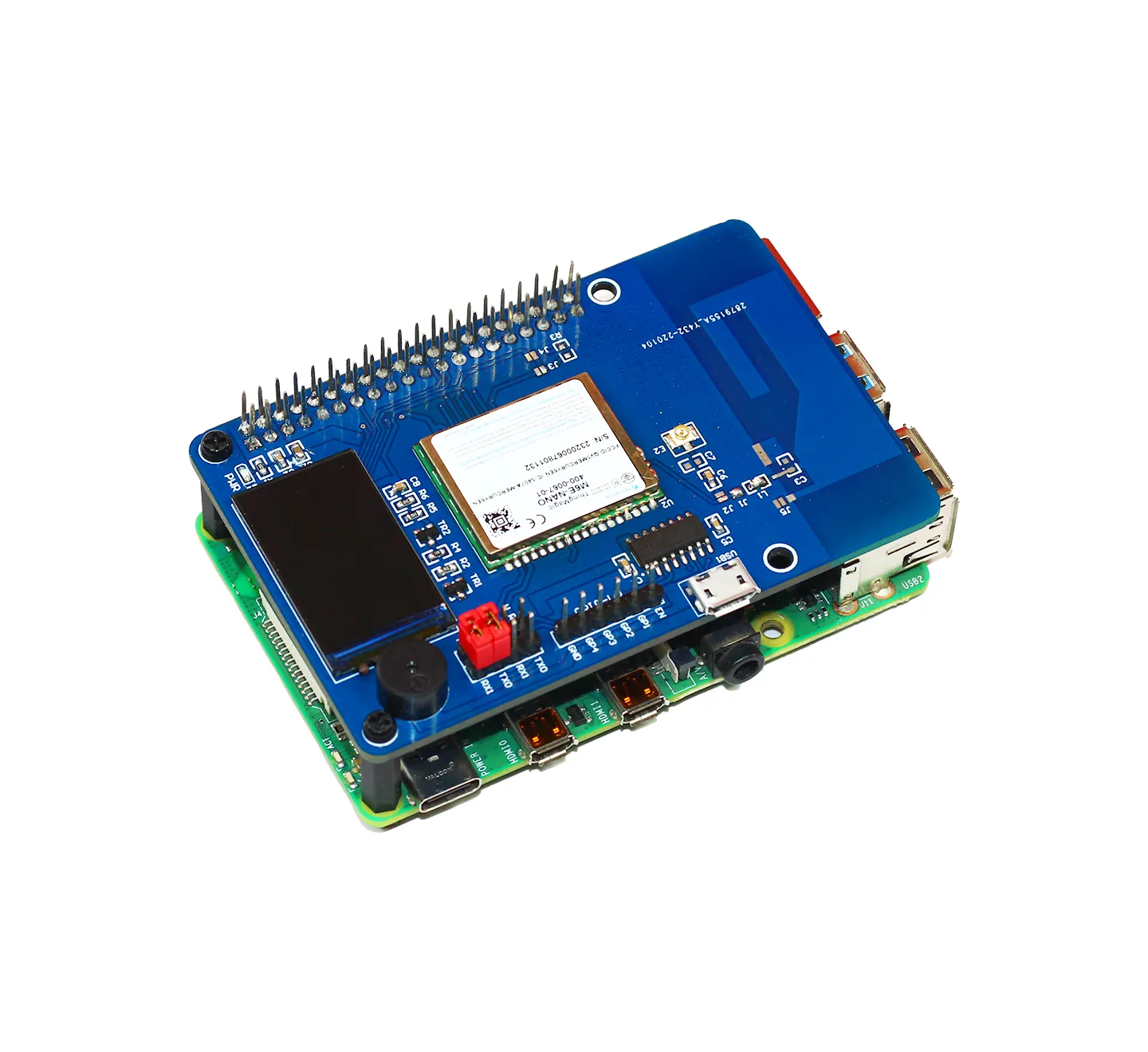 UHF HAT (Ultra High Frequency RFID reader) ThingMagic® M6e Nano