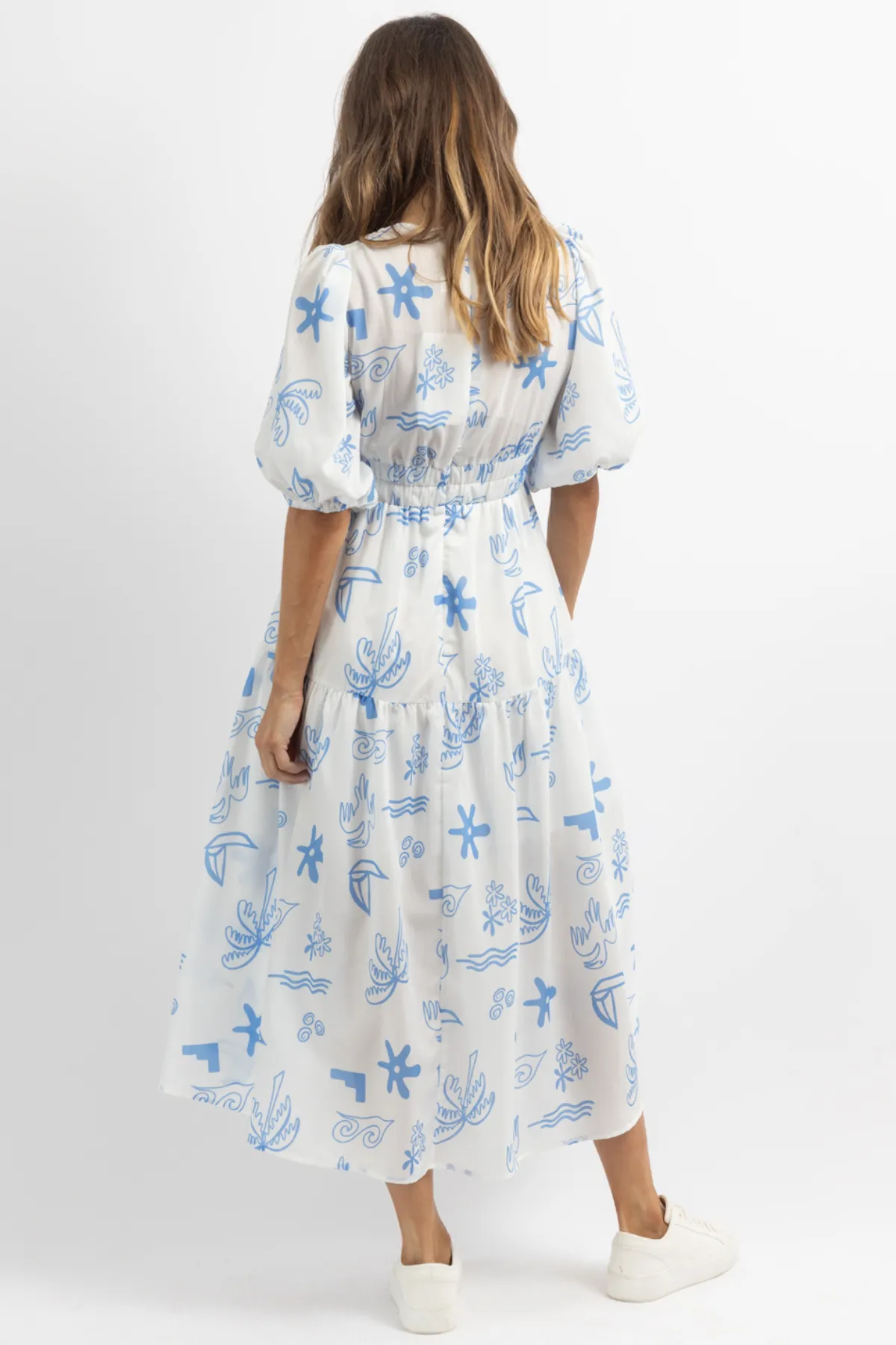 WASHED AT SEA MAXI DRESS