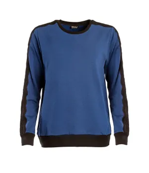 Wavy Sweatshirt Royal Blue