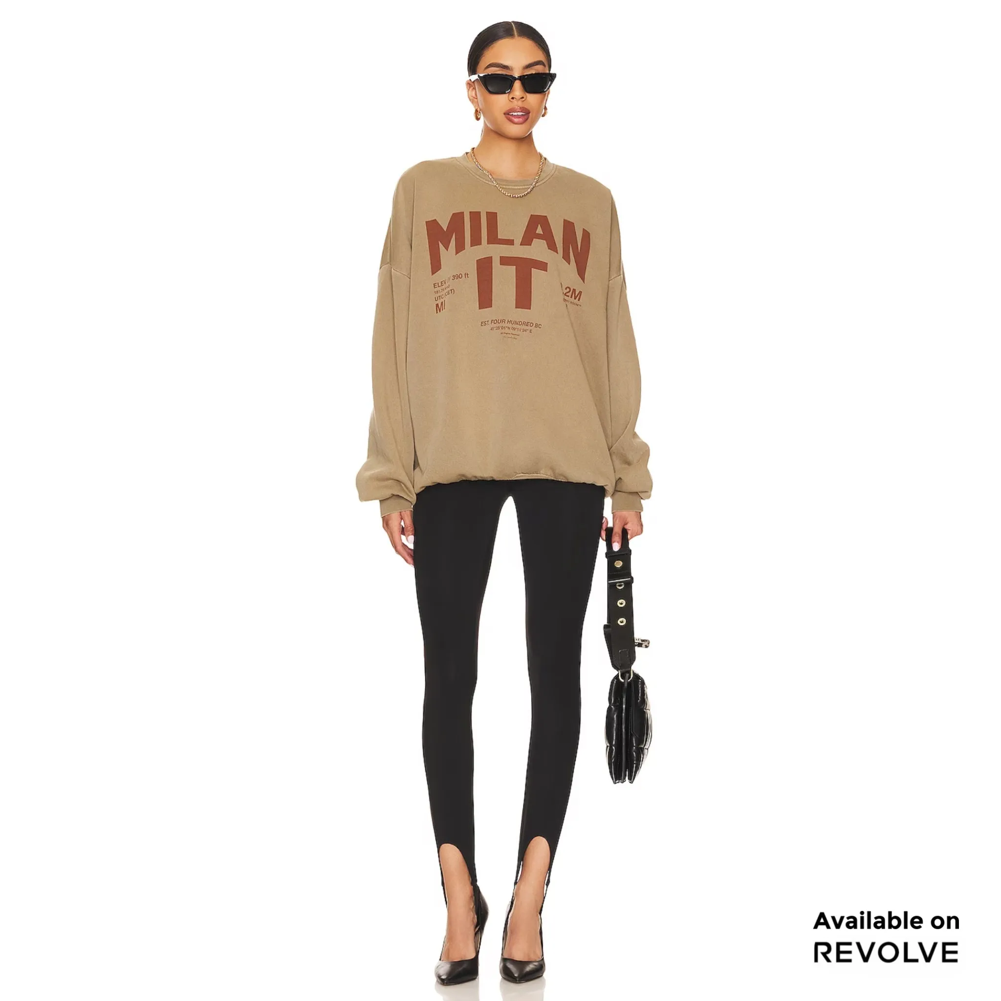 Welcome To Milan - Jump Jumper - Camel Gold