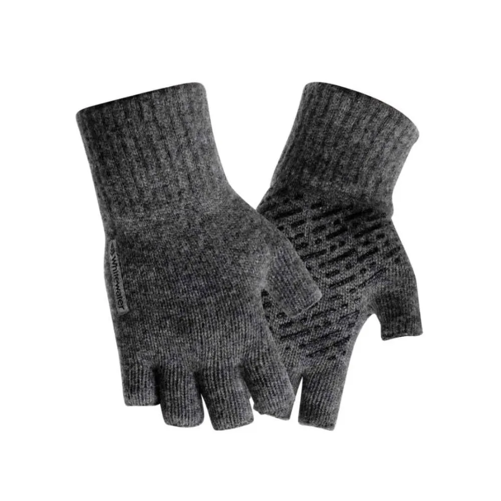 Whitewater Wool Fingerless Gloves