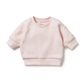 Wilson and Frenchy Organic Quilted Sweat Pink