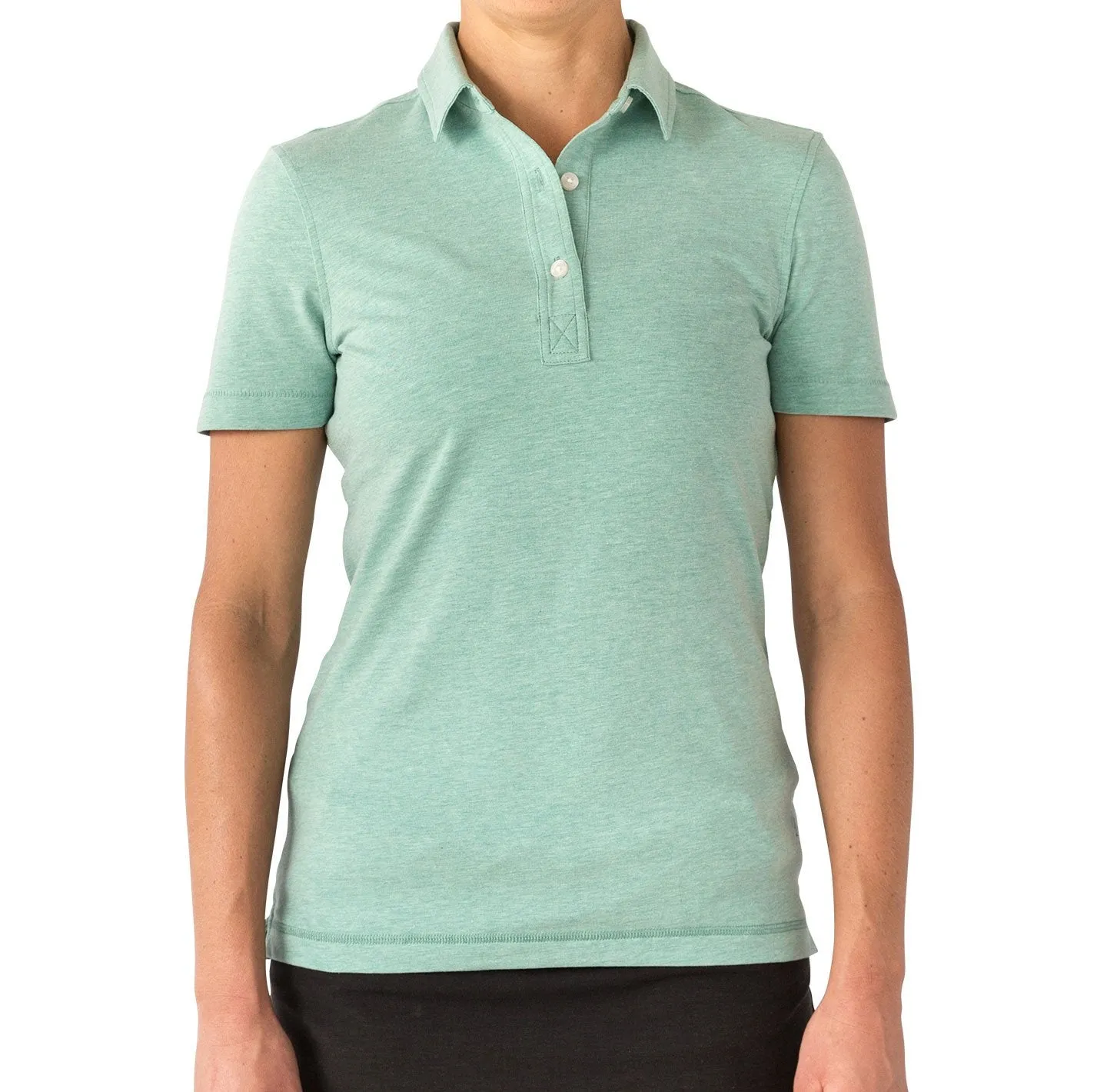 Women's Heathered Drytech Cotton Blend Shirt