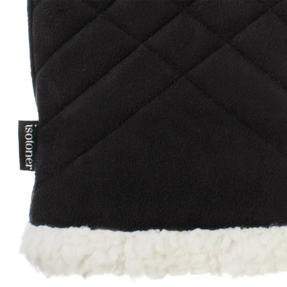 Women’s Recycled Microsuede Quilted Glove Cozie