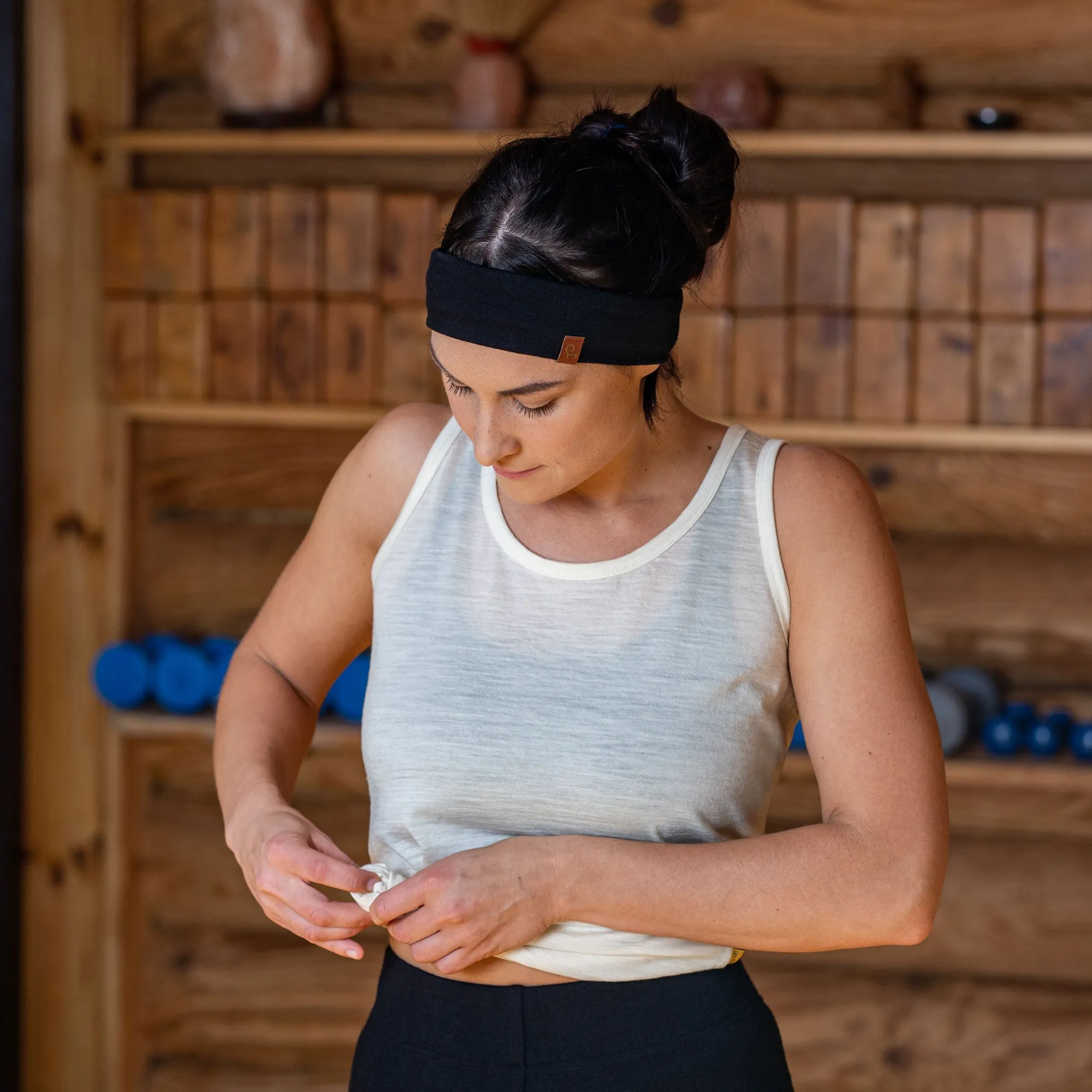 Women's Tank Top & Bottom 2-Piece Natural