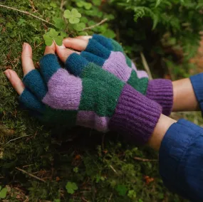 Wychwood Fingerless Gloves - Wisteria