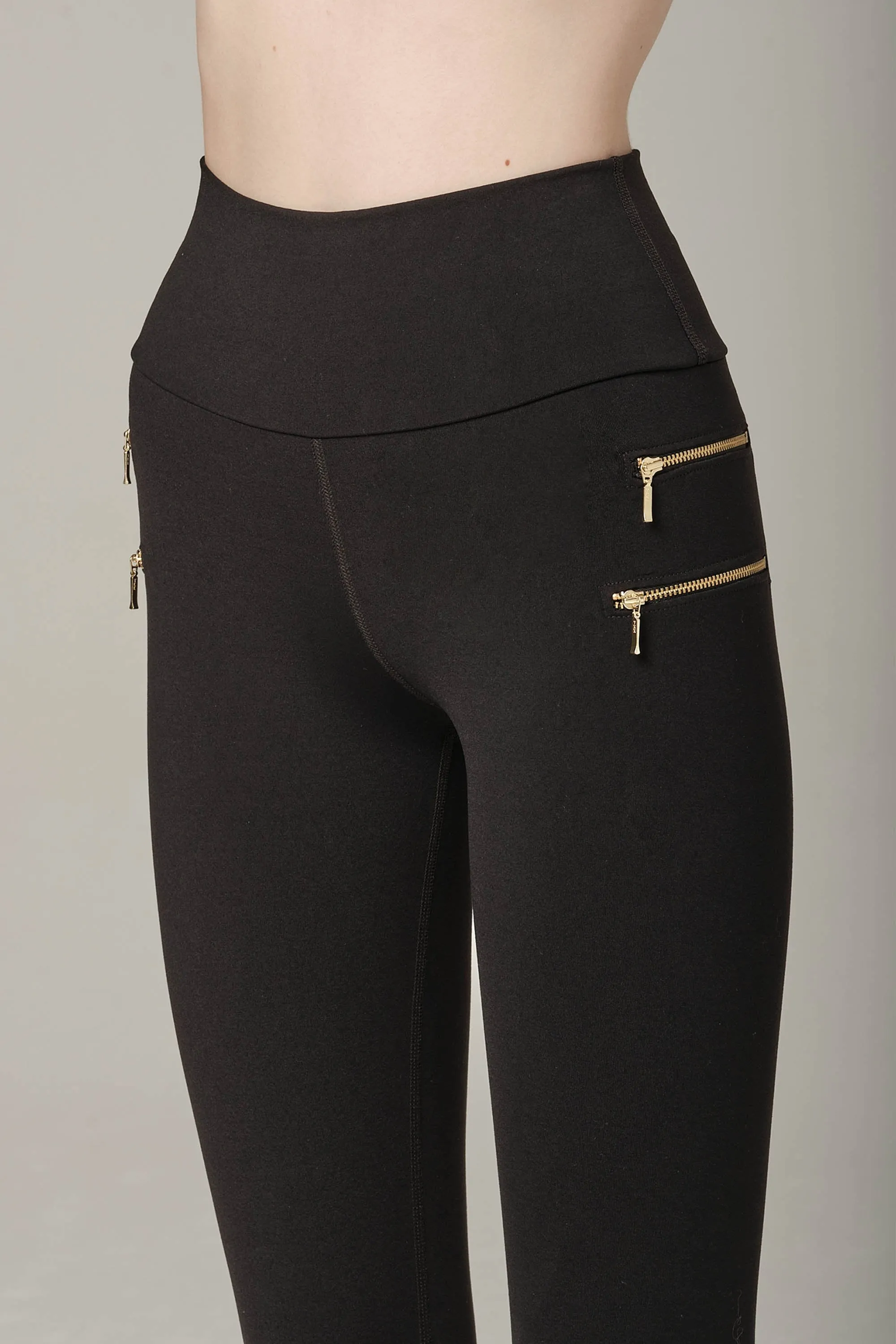 Zip It Black - S  Pants (FINAL SALE)