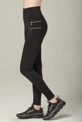 Zip It Black - S  Pants (FINAL SALE)