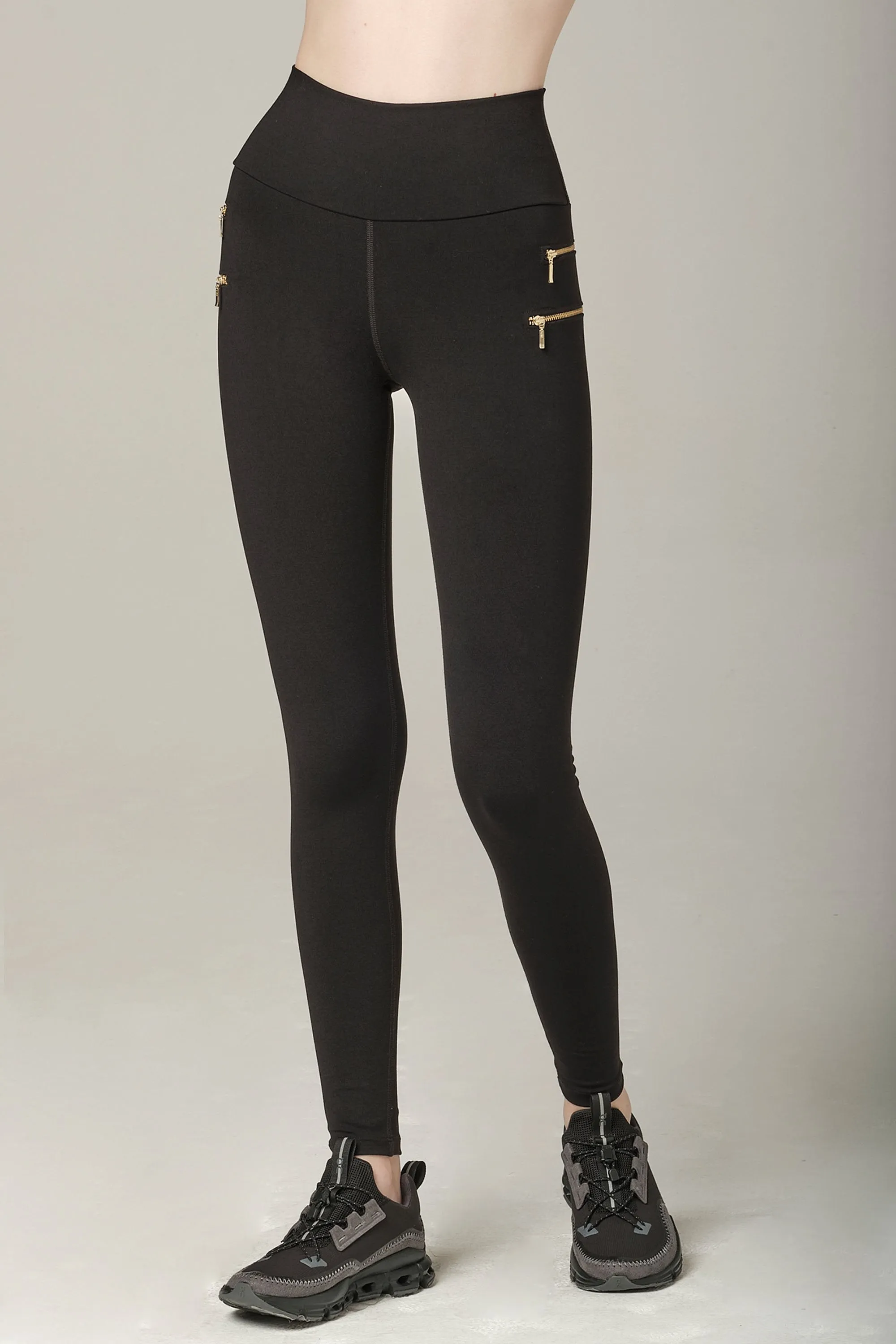 Zip It Black - S  Pants (FINAL SALE)